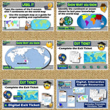 Where in the World Map Lesson & Continents Activities - Google Digital Resources