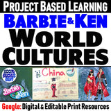 World Cultures Project - Cultures Around the World Barbie PBL - Google Digital Resources