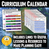 FREE World Cultures & Geography Curriculum Calendar & Pacing Guide - MS Resources