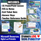 World Map Skills Lesson, Continents & Globe Activities - Microsoft Digital Resources