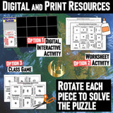 World Religion Puzzle Activities - Christianity Judaism & Islam - MS Digital Resources