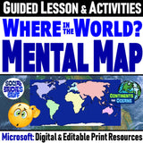 Intro to Continents and Oceans Where in the World? Social Studies Stuff Lesson Resources