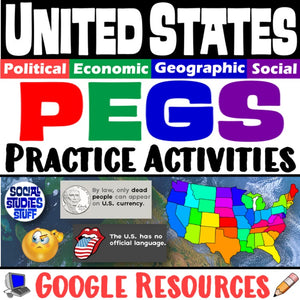 Digital United States PEGS Factors Social Studies Stuff Google USA Lesson Resources