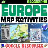 Digital Europe Map Practice Social Studies Stuff Google Lesson Resources