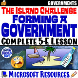 Challenges of Forming Governments Island Challenge Social Studies Stuff Lesson Resources