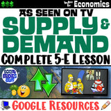 Digital Effects of Supply & Demand Social Studies Stuff Google Economy Economics Lesson Resources