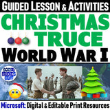 WWI Christmas Truce Holiday Lesson Social Studies Stuff Resources