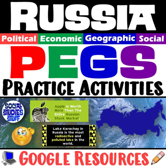 Digital Russia PEGS Factors Social Studies Stuff Google Lesson Resources