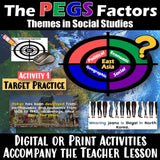 PEGS Factors Intro to East Asia Social Studies Stuff Lesson Resources