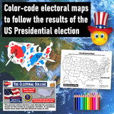 Electoral College Map 2024 Presidential Election | Print and Digital | Google