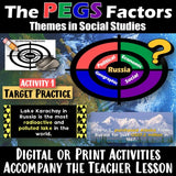 Russia PEGS Factors Social Studies Stuff Lesson Resources