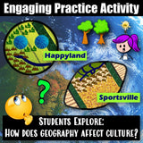 How Geography Affects Culture Human Environment Interactions Social Studies Stuff 5 Themes Lesson Resources