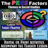 US Presidents PEGS Factors 5-E Lesson | Fun Facts Practice Activity | Google