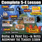 Google History & Traditions Thanksgiving Digital Lesson & Activities Social Studies Stuff Resources