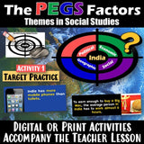 The PEGS Factors of India 5E Lesson | South Asia Practice Activities | Microsoft