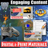 Africa Ivory Wars Elephant Poaching Social Studies Stuff Lesson Resources Reading Comp Article