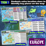 Digital Europe Map Practice Social Studies Stuff Google Lesson Resources