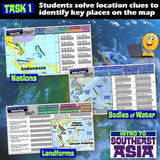 Geography of Southeast Asia Map Practice Activities | SE Asia Region | Microsoft