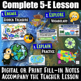 Types of Location Map Skills Practice Social Studies Stuff Lesson Resources Absolute and Relative