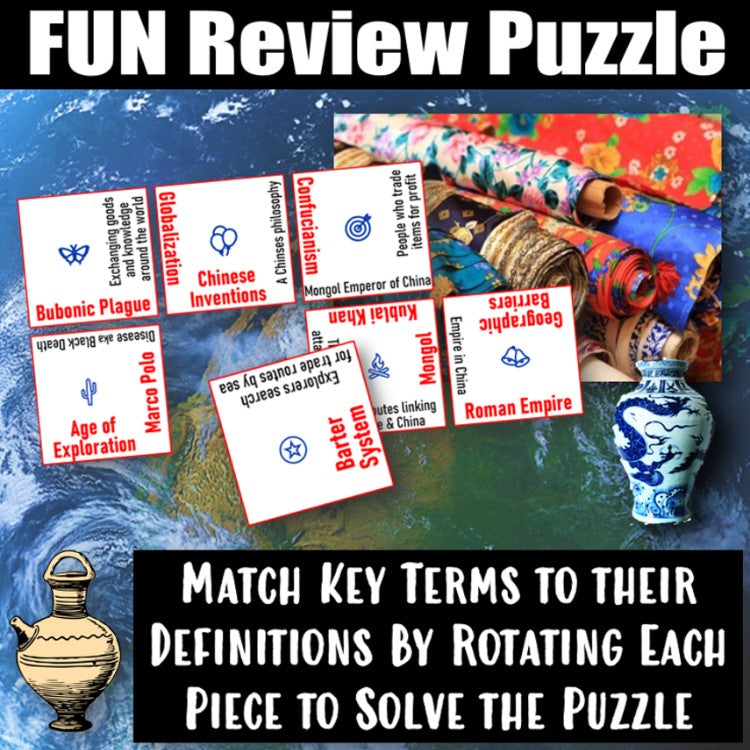 The Silk Road Review Puzzles | Ancient Trade Routes | Microsoft