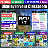 Digital PEGS Factors Poster Set & Reference Chart Social Studies Stuff Google Lesson Resources