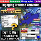 Europe PEGS Factors Social Studies Stuff Lesson Resources