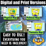 Create a Continent Project and Rubric Map Skills PBL Social Studies Stuff Lesson Resources