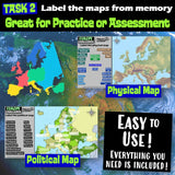 Digital Europe Map Practice Social Studies Stuff Google Lesson Resources