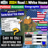 US Presidents PEGS Factors 5-E Lesson | Fun Facts Practice Activity | Google