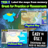 Digital East Asia Map Practice Social Studies Stuff Google Lesson Resources