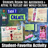 World Cultures Action Figures Project and Rubric PBL Social Studies Stuff Lesson Resources