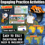 Geography of Africa Political &amp; Physical Map Practice Social Studies Stuff Lesson Resources