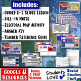 Google US Election Day Electoral College Map Lesson Social Studies Stuff Digital Interactive Resources