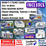 Discovery Atlas India 5-E Lesson and Video Activity | Explore Culture | Google