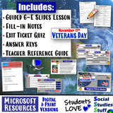 Veterans Day November 11 Lesson Social Studies Stuff Resources