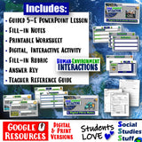 Digital Classify Human Environment Interactions Social Studies Stuff Google 5 Themes Lesson Resources