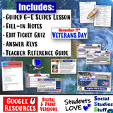 Google Veterans Day November 11 Digital Lesson Social Studies Stuff Resource 