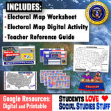 Electoral College Map 2024 Presidential Election | Print and Digital | Google