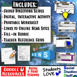 Solve a Real World Conflict Current Events Activity | In the News PBL | Google