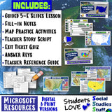 US Geography & Locations United States Mental Map Social Studies Stuff USA Lesson Resources