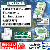 What is an Economic System? Social Studies Stuff Economy Lesson Resources