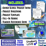 Create a Continent Project and Rubric Map Skills PBL Social Studies Stuff Lesson Resources