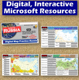 Russia Map Practice Activities | Intro to Russian Geography | Microsoft