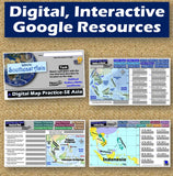 Southeast Asia Map Activities | SE Asia Geography | Print and Digital | Google