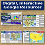 United States Map Practice Activities | Intro to US Geography | Google