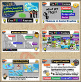 PEGS Factors of Central America 5-E Lesson | Fun Practice Activities | Microsoft