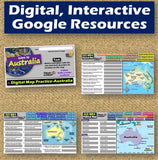 Australia Map Practice Activities | Geography of the Oceania Region | Google