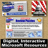 Types of Governments Vocabulary Puzzles | FUN Government Review | Microsoft