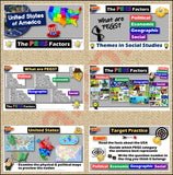 United States PEGS Factors 5-E Lesson | Fun USA Practice Activities | Microsoft