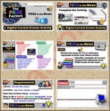 Current Events Activity and Worksheet | PEGS Factors in the News | Google